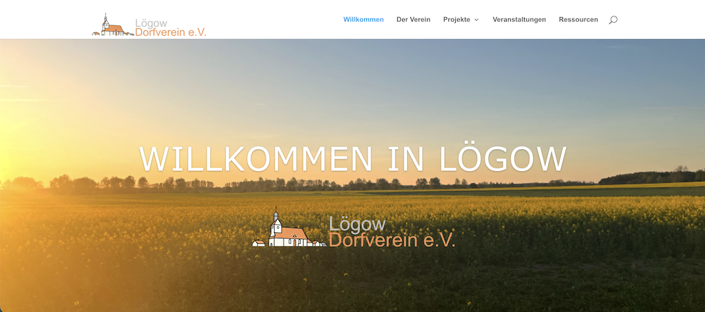 loegow-dorf.de ist Online!